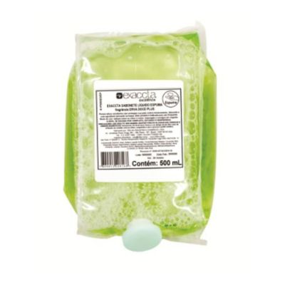 EXACCTA SABONETE ESPUMA ERVA DOCE ESPUMA PLUS - REFIL 500 ML