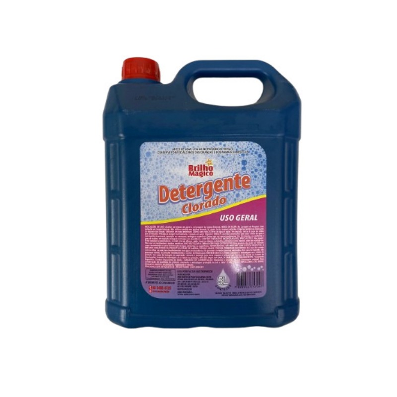 DETERGENTE CLORADO BRILHO MAGICO 5LT