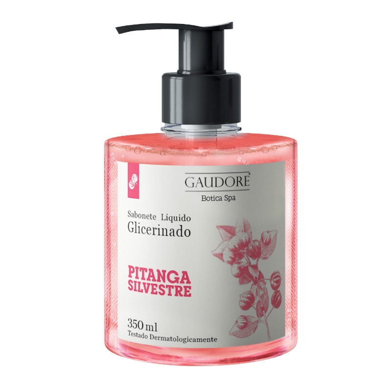 SABONETE LIQUIDO GAUDORE 350ML PITANGA SILVESTRE