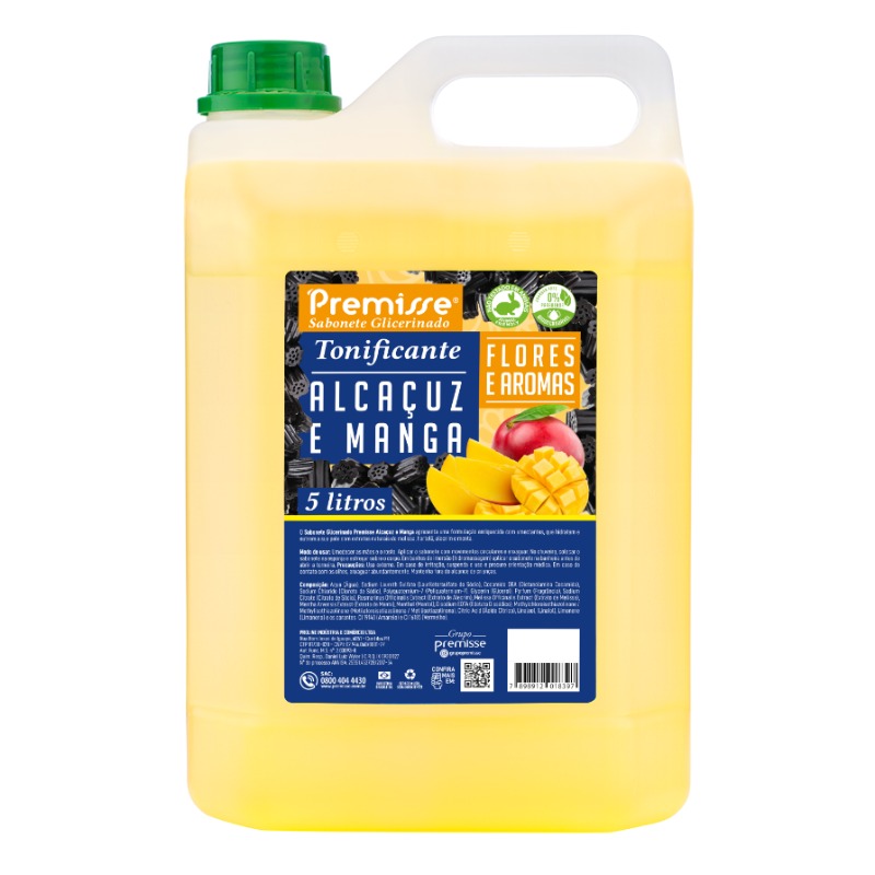 SABONETE LIQ. PREMISSE ALCACUZ E MANGA 5 LITROS