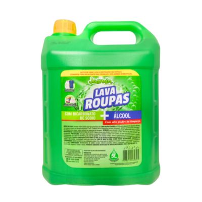 LAVA ROUPAS JASMIN COM BICARBONATO E ALCOOL 5L