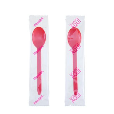 COLHER DE SORVETE 12 CM SORTIDA EMB. IND. CX C/1.000 UN. PLASTJET