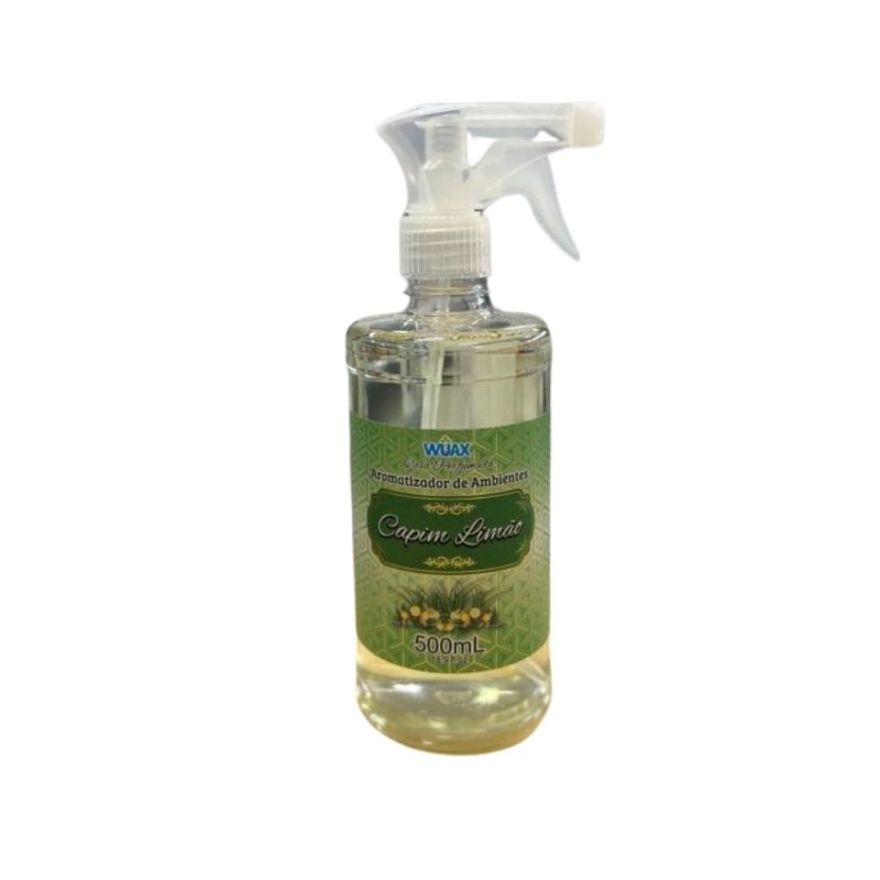 AROMATIZADOR DE AMBIENTES CAPIM LIMAO 500ML - WUAX