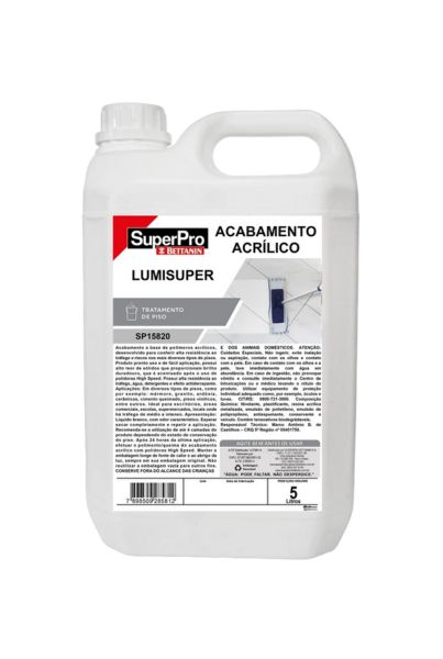 LUMISUPER - ACABAMENTO ACRILICO SUPERPRO