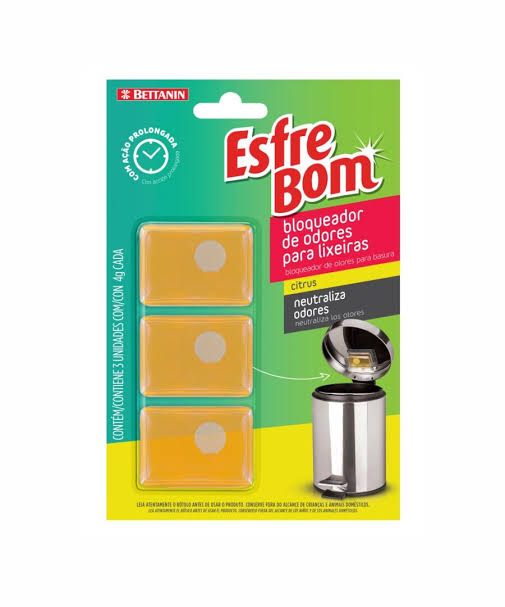 BLOQUEADOR ODOR LIXEIRA ESFREBOM