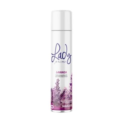 ODORIZADOR AEROSOL 360ML LADY PRIME LAVANDA