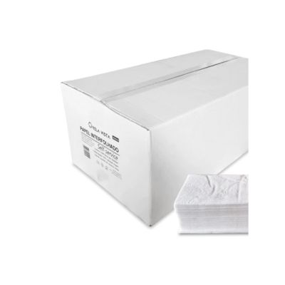 PAPEL INTERFOLHADO SELF-SERVICE FOLHA DUPLA 16CM X 20CM C/3.600 FOLHAS