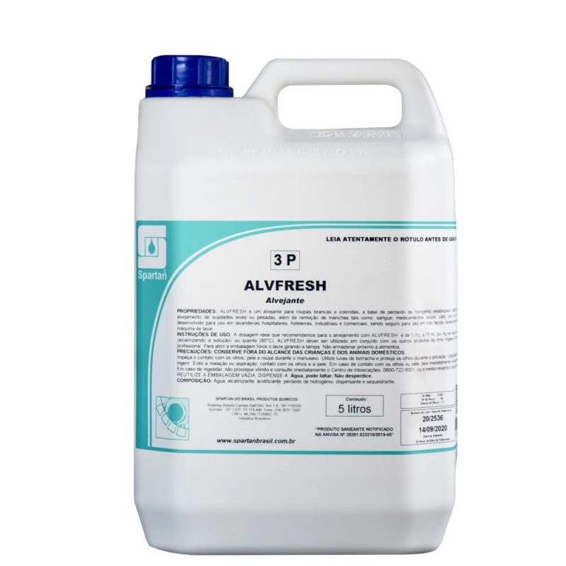 ALVFRESH 5 LITROS - SPARTAN