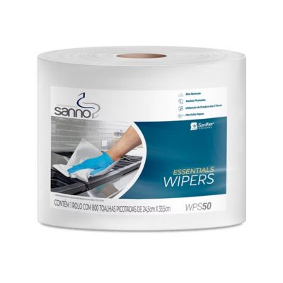 WPS50 WIPER SANNO ESSENTIALS ROLO BRANCO 800 TOALHAS SANTHER