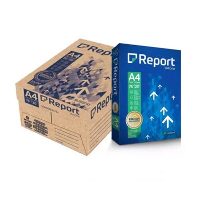 CAIXA FOLHA A4 C/10 UN. REPORT PREMIUM 500 FOLHAS
