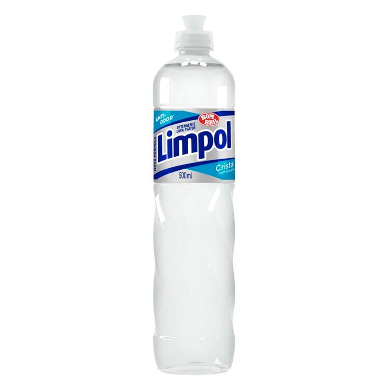 DETERGENTE LIQ. LIMPOL 500ML CRISTAL