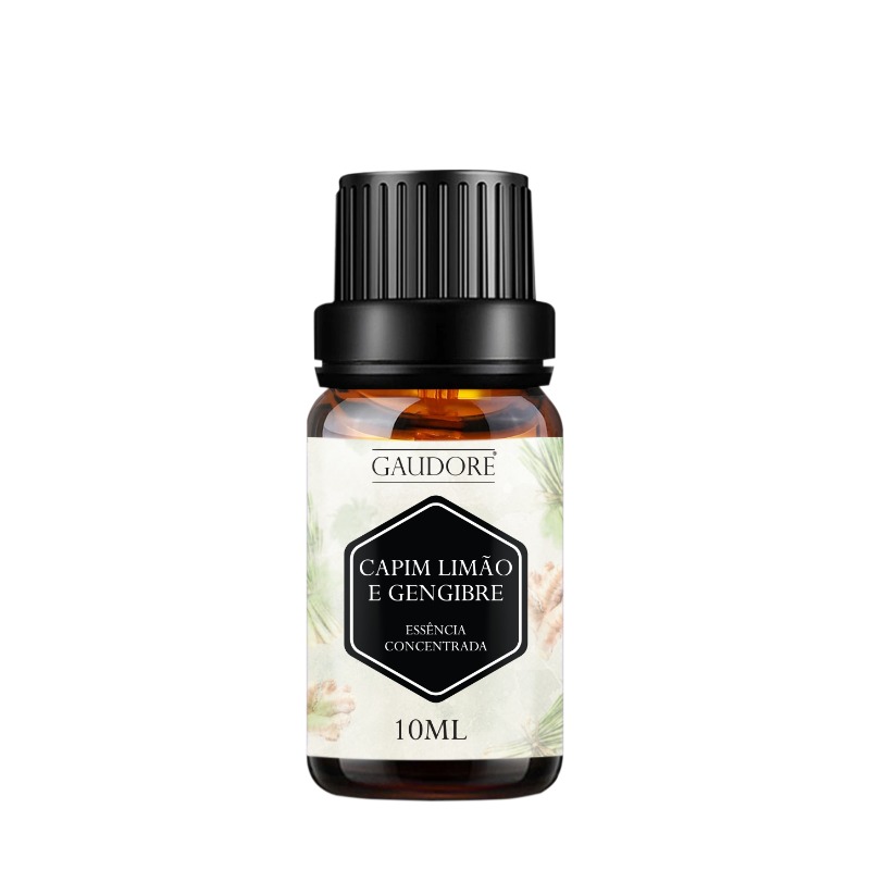 ESSENCIA CONCENTRADA GAUDORE 10ML CAPIM LIMAO E GENGIBRE