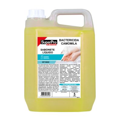 SABONETE BACTERICIDA ANTISSÉPTICO LIQUIDO 5L CAMOMILA