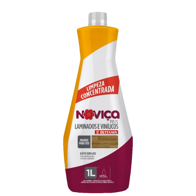 PISOS LAMINADOS E VINIL LIQ 1L - NOVIÇA