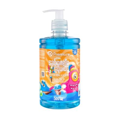 SABONETE SLIME KIDS 500ML SORVETE BLUE ICE