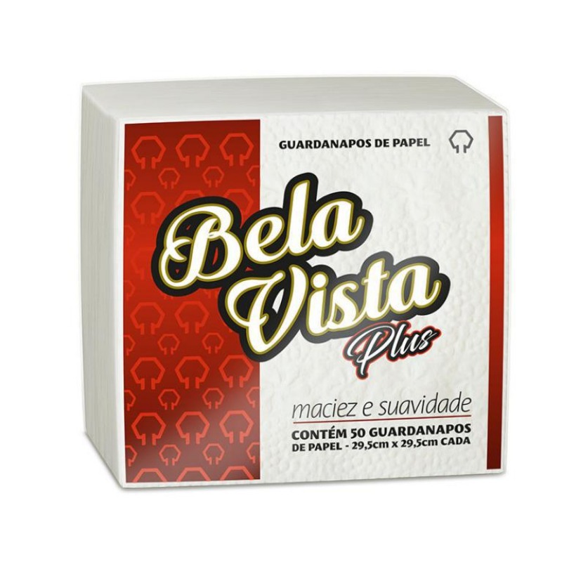 GUARDANAPO BELA VISTA PLUS 29,5CM X 29,5CM